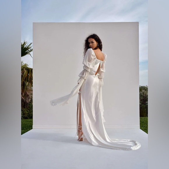 For Love & Lemons Willow Bridal Gown - Picture 5 of 11